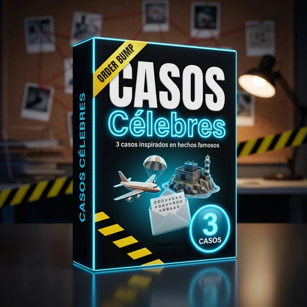Casos Célebres: pack de 3 casos