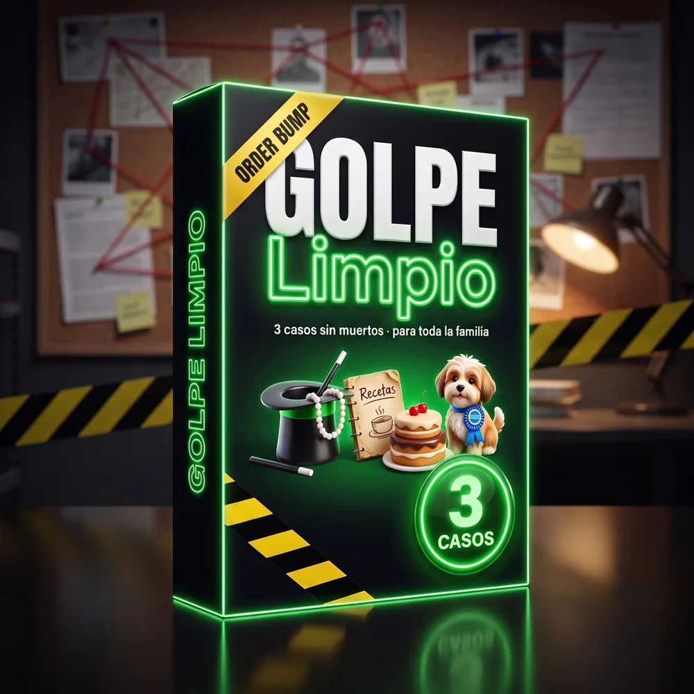 Golpe Limpio: pack de 3 casos sin muertos